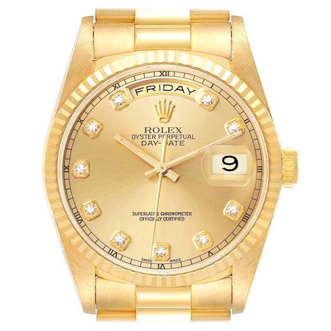 orlogio rolex da uomo cinturino rigido in oro